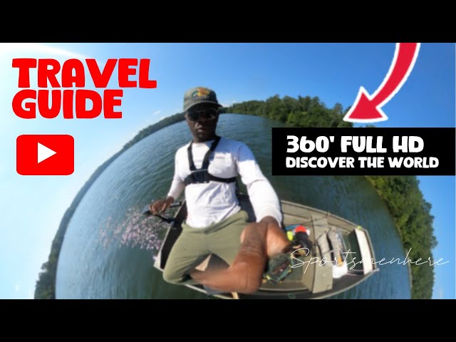 Fishing in 360 5.6K HD on GoProMax