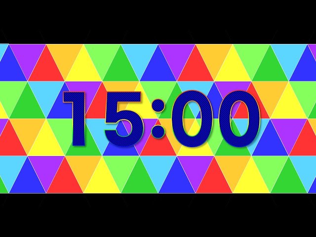 15 Minute Timer - Colorful Timer