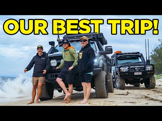 EVERYTHING WENT WRONG! Stranded AND Bogged on Moreton Island! 😂