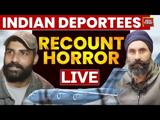 US Illegal Immigrants News LIVE: Deported Indian Illegal Immigrants Share Their Side Of Story