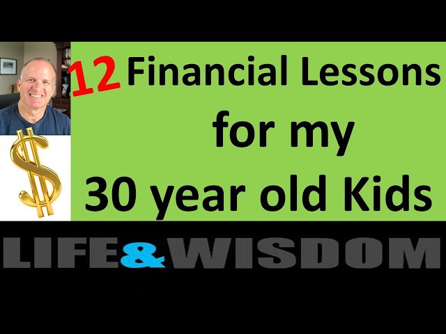 12 financial lessons for a 30 year old from a 59 year old who retired at 54.   Can I retire