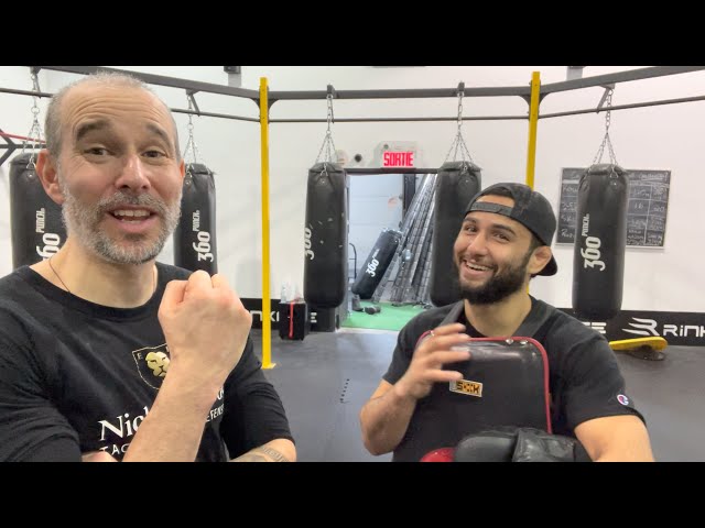 PALM STRIKING V.S PUNCHING PRESSURE TESTED WITH PRO MMA FIGHTER