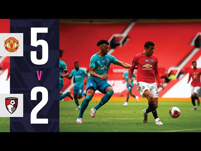 Seven goals shared ️⚽️| Manchester United 5 - 2 AFC Bournemouth