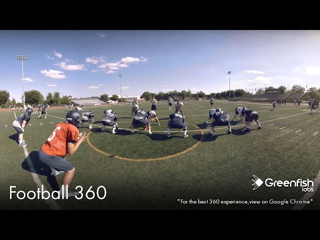 Lebanon Valley College Football Team Practice 360 VR