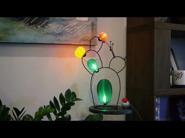 Paddle Cactus 4 Table Lamp