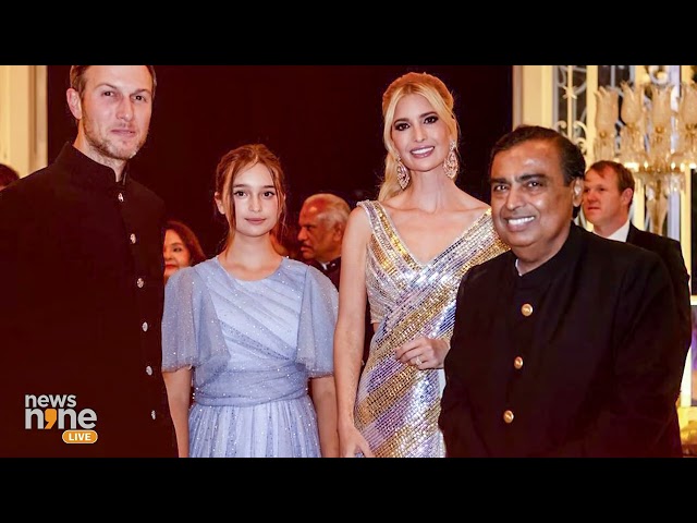 Donald Trump's Daughter Ivanka Trump Stole the Show at Anant Ambani's Pre-Wedding | News9