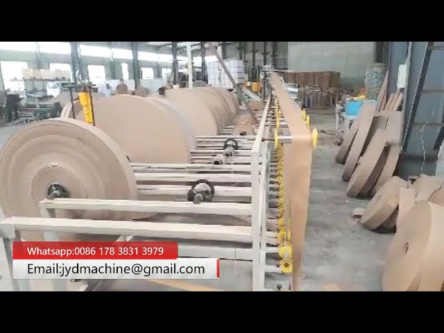 Fully Automatic Paper Tube Making Machine