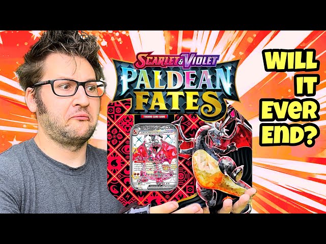 Will We Ever Finish This Set!?!?? Paldean Fates Shiny Charizard Tin