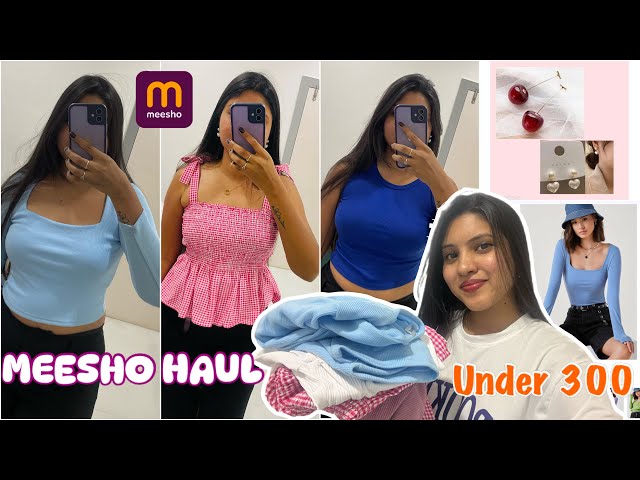 MEESHO HAUL| Everything under 300 | NIMMA SHRAVANI #meeshohaul #meesho #meeshotops #shoppinghaul