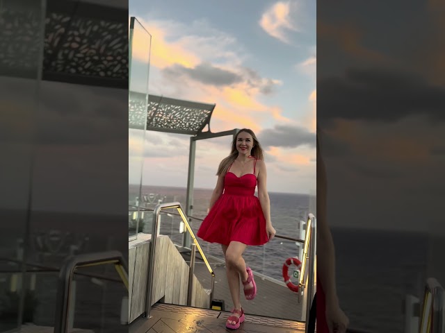 Sharing the most beautiful photo and video spots on Celebrity Beyond cruise ship🛳️ #shorts #cruise