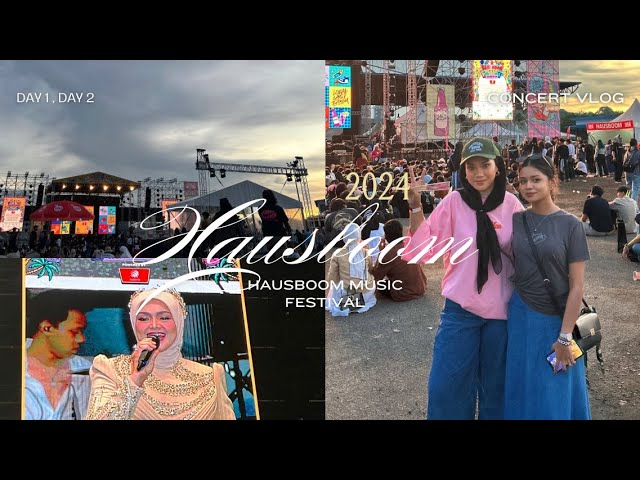 Another weekly vlog | went to Hausboom Music Festival 2024