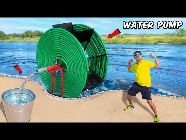 We Made Free Energy Water Pump - सस्ती और टिकाऊ तकनीक | Primitive Technology