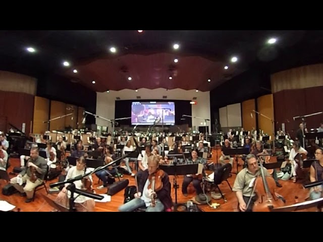 Pixar Coco Orchestral Scoring Session 360-Degree