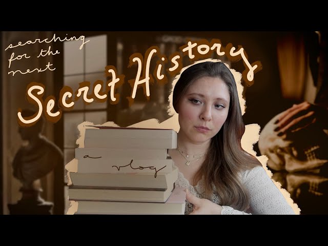 searching for the next Secret History | a dark academia vlog