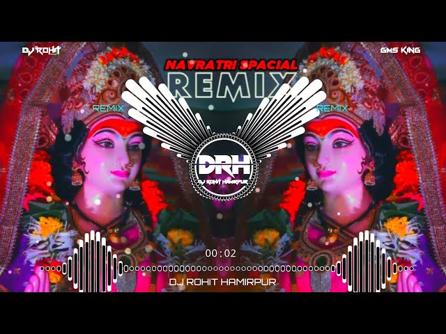 Chhoom Chhoom Chhanana Baaje DJ Remix⚡Navratri Special Bhajan Song 2024🔥DJ Dance Edm Mix Dj Rohit