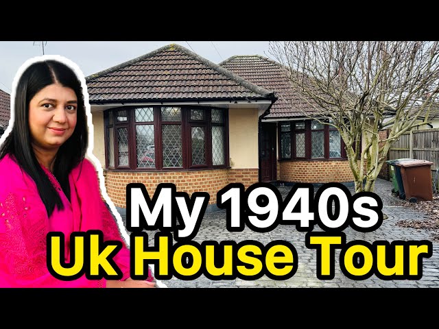 MY Uk HOUSE TOUR 🏡 | MY 1940s house in Uk 🇬🇧 🏡 | Alwina Aslam