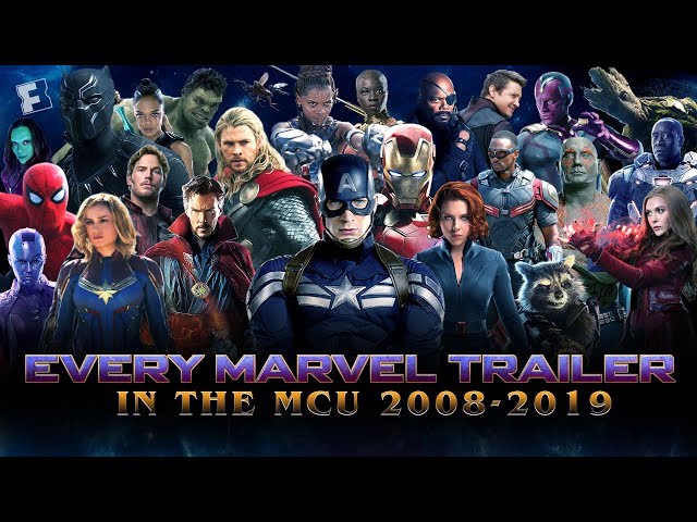 ALL Marvel Cinematic Universe Trailers - Iron Man (2008) to Avengers: Endgame (2019)