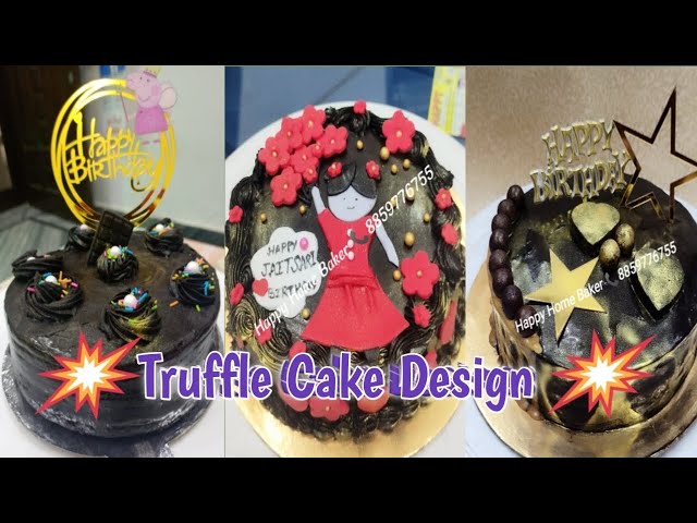 New Truffle Cake Design/ Truffle cake design#thegoodcheffhappy #cake #trending #beautifulcakedesign