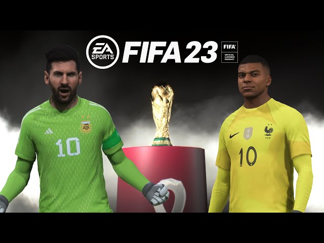 FIFA 23, Who is better goalkeeper? MESSI or MBAPPE? FRANCE vs ARGENTINA, ps5, 4k