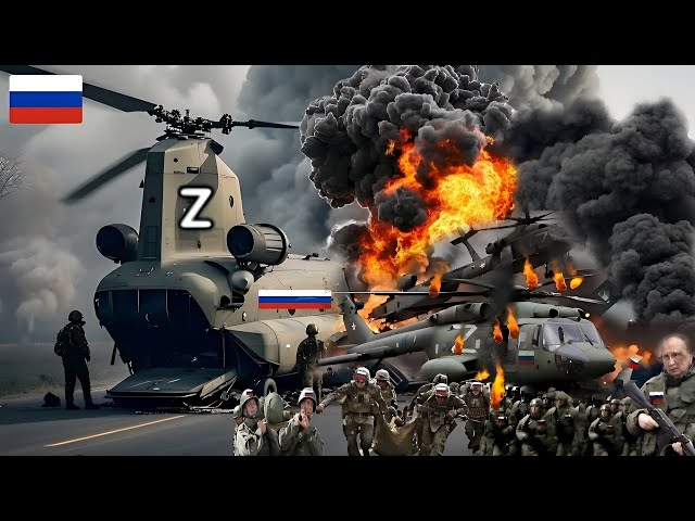 PUTIN VERY ANGRY: CH-47 helicopter carrying Russian general shot down by US forces