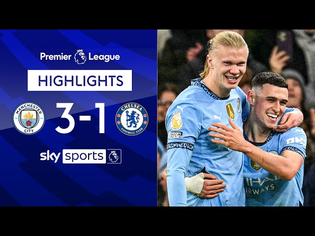 Man City go fourth with crucial comeback win! | Man City 3-1 Chelsea | Premier League Highlights