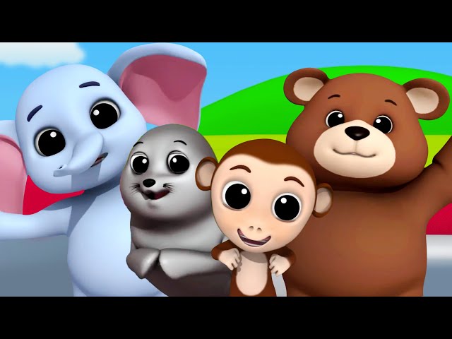 Going To The Zoo, Animals Song and Nursery Rhymes for Kids