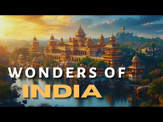 Wonders of India 8 Breathtaking & Incredible Places You Must Visit | 4K Travel Video