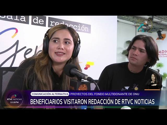 ¡Comunicación que construye paz! RTVC recibió a comunicadores alternativos de municipios PDET