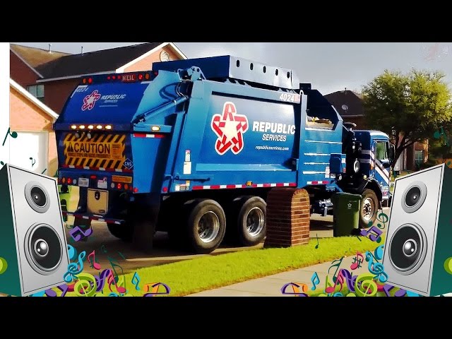 Garbage Truck Song for Kids - Garbage Truck Videos for Children