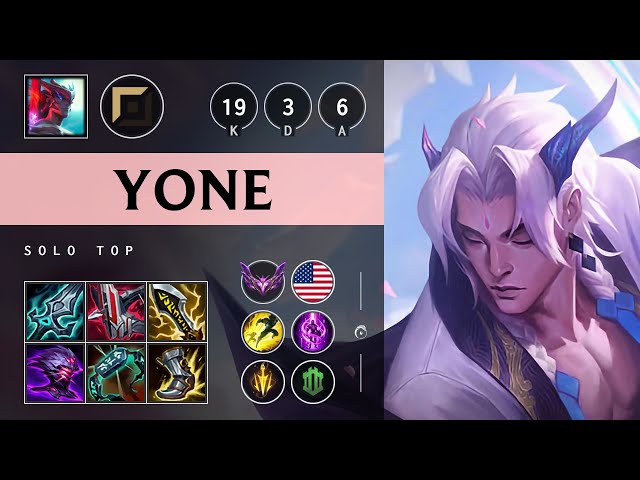 Yone Top vs Aatrox: Triple Kill, Legendary - NA Master Patch 14.24