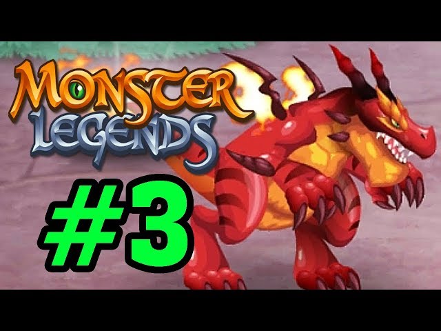 Monster Legends - Thế Giới Quái Vật - KHỦNG LONG LỬA LAI RỒNG (FIRE DINOSAUR ) Tập 3