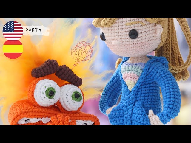 Inside Out 2 Riley: DIY with This Step-by-Step Amigurumi Tutorial! | Subtitled 🇺🇸🇪🇸 .GretaWings DIY