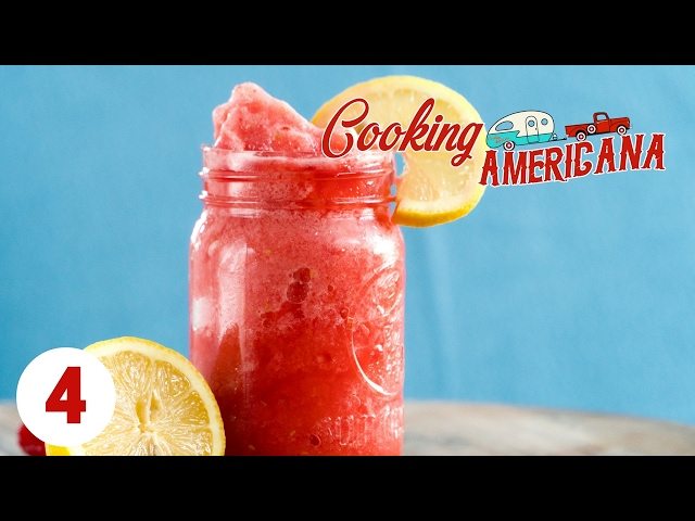 Lemon Sorbet Freeze - Cooking Americana (episode 4)