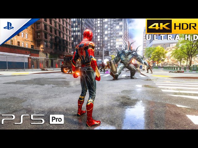 Marvel’s Spider-Man 2 (PS5 Pro) 4K 120FPS HDR Gameplay (Free Roam)