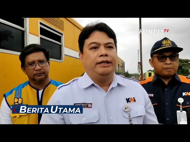 Perbaikan Rel Kereta Ambles Dikebut, PT KAI Targetkan Rampung Dalam 10 Hari