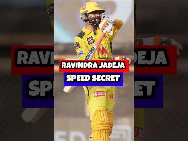 Ravindra Jadeja Speed Secret workout #cricket #ravindrajadeja #battingtips #battingbasics #ytshorts