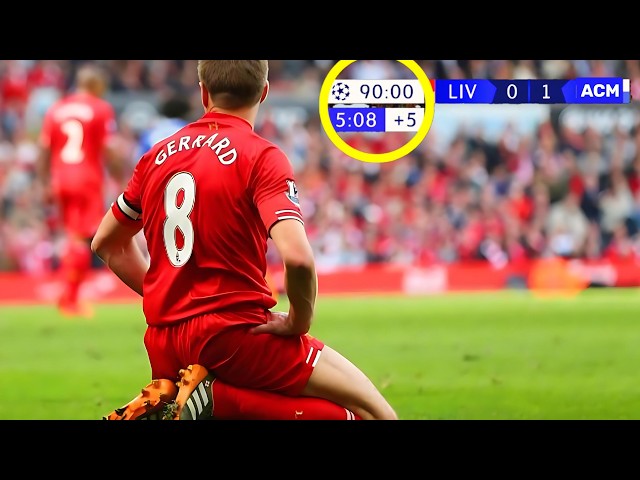 Steven Gerrard - Unforgettable Moment in Football