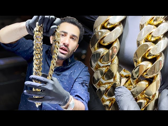 TurnIng A 3 Kilo Gold Chain Into A 4 KILO Gold Chain!!!