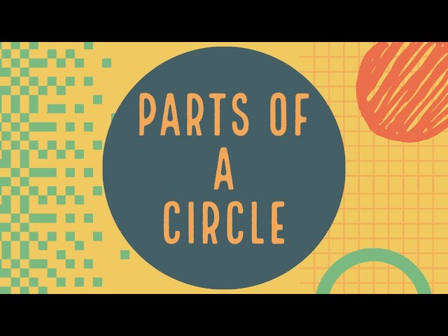 Name The Parts Of A Circle | Geometry