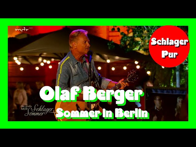 Olaf Berger - Sommer in Berlin [Stereoact Mix] Der große MDR Schlager Sommer 05.09.2020