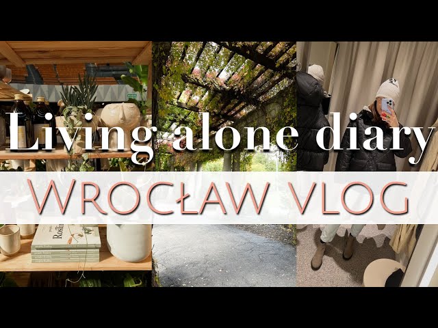 Is Wrocław, Poland nice place to live? 🌍 | 🍂 autumn shopping  | Living alone diaries Europe - Poland