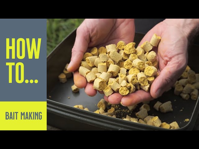 Mainline Baits Carp Fishing TV - How To... Make 'Spod Mix' Boilies