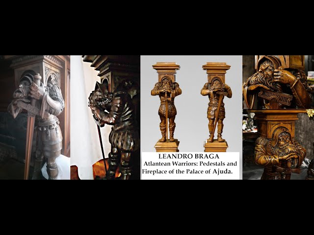 MUSEO WUNDERKAMMER (ROME) AND AJUDA PALACE (LISBON): Leandro Braga: Atlantean Warriors in carved oak