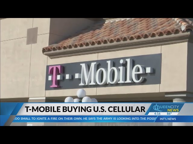 T-Mobile to buy almost all of U.S Cellular in deal worth $4.4 billion with debt