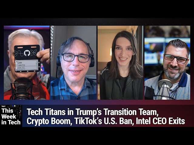 Andy Giveth & Bill Taketh Away - Trump's Tech Titans, Crypto Boom, TikTok’s US Ban, Intel CEO Exits