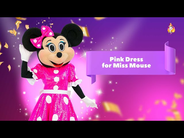 Pink Dress for Miss Mouse