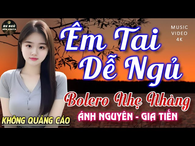 Nghe 15 phút ngủ liền 😴 NHẠC BOLERO DỄ NGHE, DỄ NGỦ - LK Nhạc Vàng Chọn Lọc Bài Hay KHÔNG QUẢNG CÁO