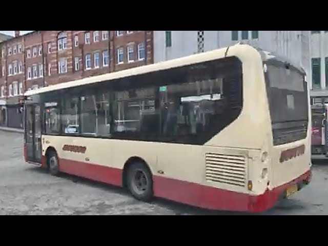 Stagecoach and others at Stockport Bus Station