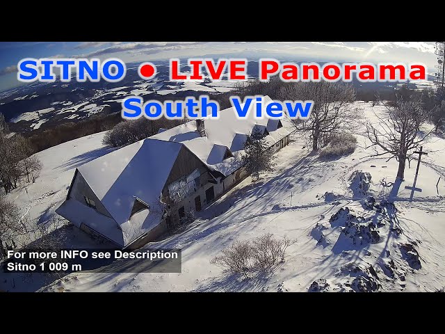 🔴 Live VIEW Stream from SITNO to South of Slovakia │ Cottage 👁‍🗨 Online Panorama