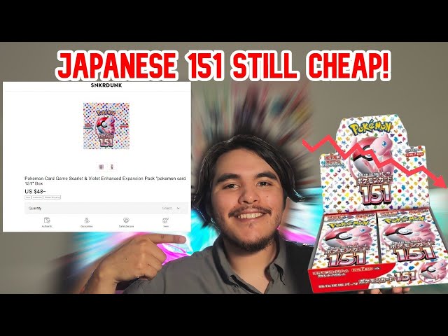 Opening Pokemon Japanese 151! Still Fantastic To Open!